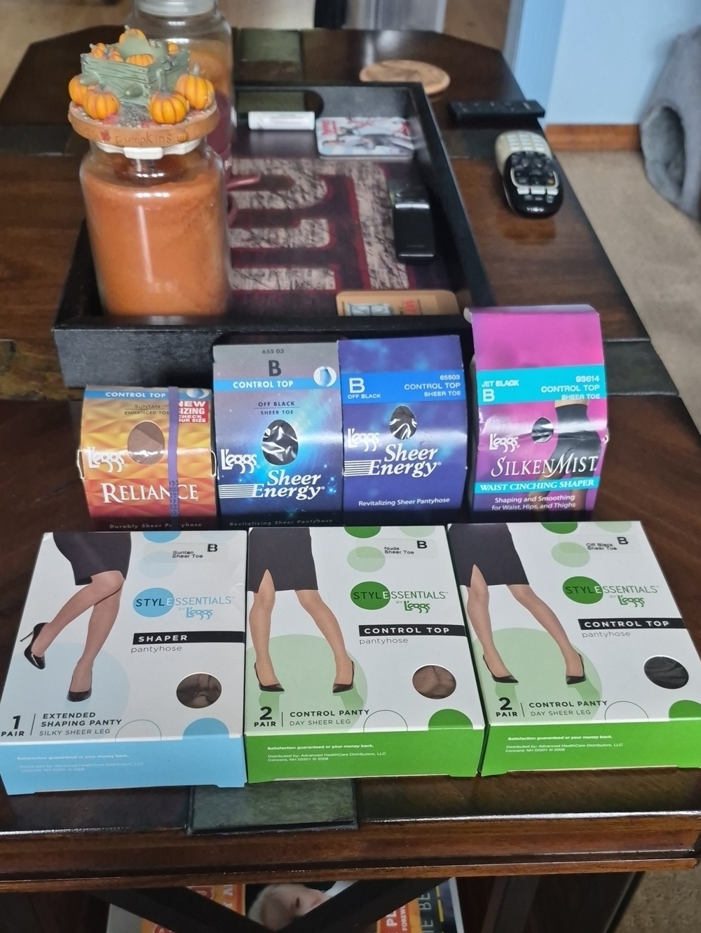 Sheer Energy Control Top Pantyhose - Several Shades New!